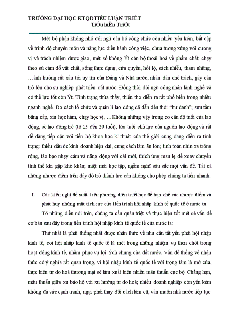 image for page Việt Nam trong xu thế hội nhập và phát triển dưới con mắt triết học 1