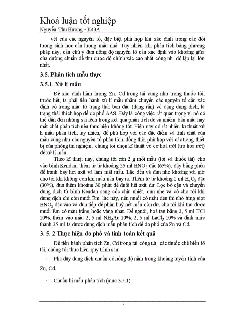 image for page Xác định kẽm cađimi trong tỏi và thuốc chế biến từ tỏi bằng phương pháp phổ hấp thụ nguyên tử