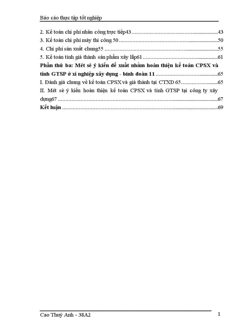 image for page Kế toán chi phí sản xuất và tính giá thành sản phẩm ở Xí nghiệp xây dựng Binh đoàn 11 1