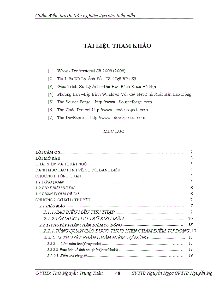 image for page Xây dựng phần mềm chấm điểm bài thi trắc nghiệm dựa vào biểu mẫu