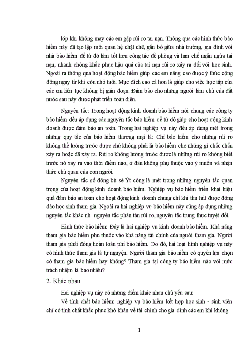 image for page Phân tích thực trạng khai thác nghiệp vụ bảo hiểm kết hợp học sinh sinh viên tại công ty cổ phần bảo hiểm Petrolimex PJICO 1