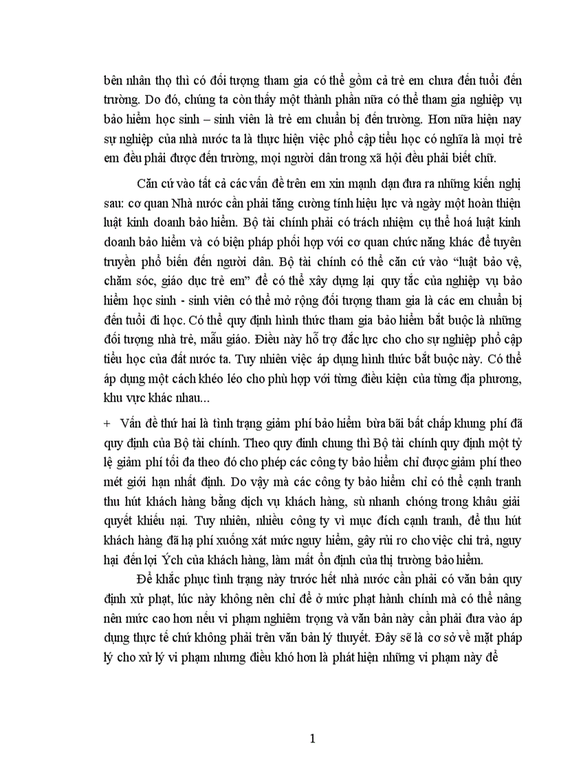 image for page Phân tích thực trạng khai thác nghiệp vụ bảo hiểm kết hợp học sinh sinh viên tại công ty cổ phần bảo hiểm Petrolimex PJICO 1