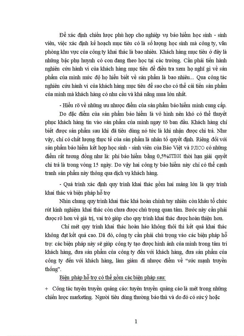 image for page Phân tích thực trạng khai thác nghiệp vụ bảo hiểm kết hợp học sinh sinh viên tại công ty cổ phần bảo hiểm Petrolimex PJICO 1