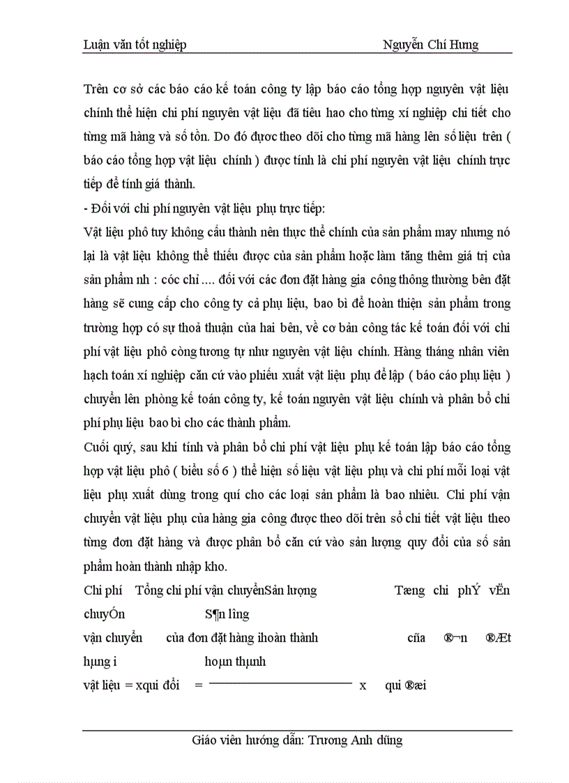 image for page Hoàn thiện công tác kế toán tập hợp chi phí sản xuất và tính giá thành sản phẩm tại Công ty cổ phần May Thăng Long 1