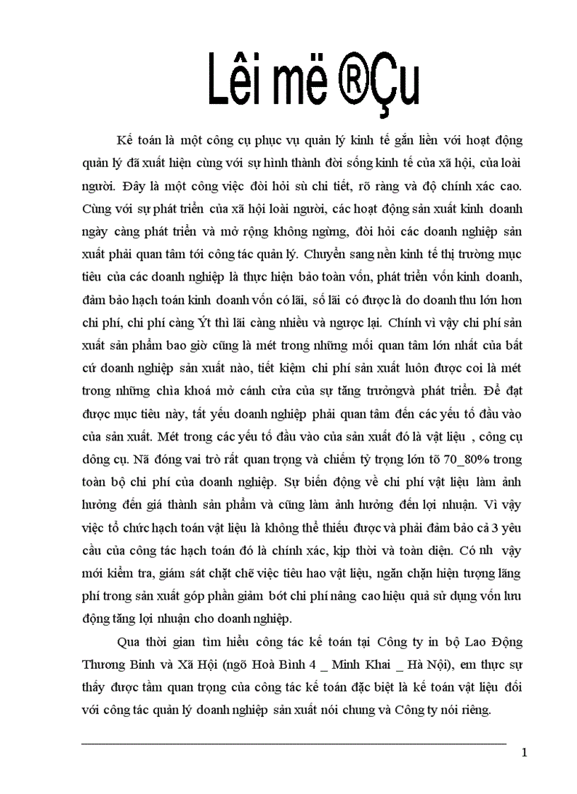 image for page Kế toán nguyên liệu vật liệu ở ng ty in Bộ Lao Động Thương Binh và Xã Hội 1