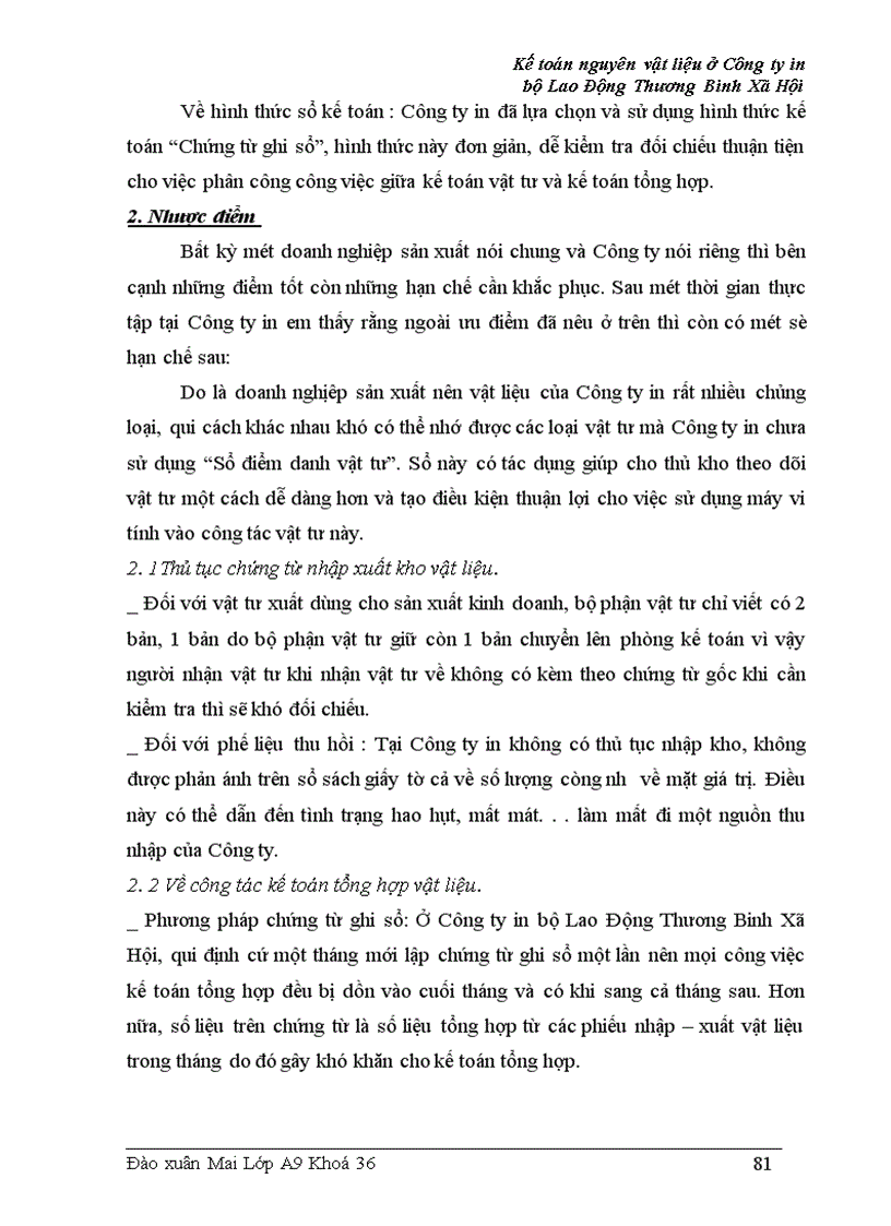 image for page Kế toán nguyên liệu vật liệu ở ng ty in Bộ Lao Động Thương Binh và Xã Hội 1