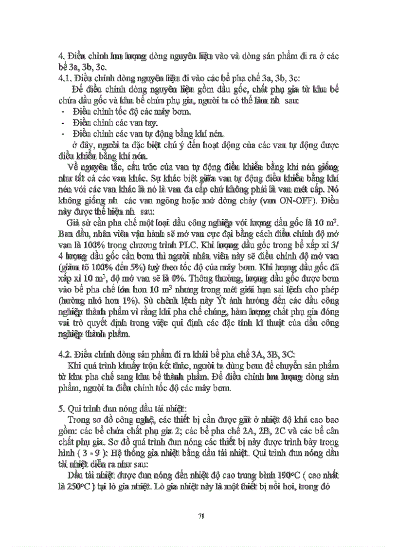 image for page Dây chuyền công nghệ pha chế dầu 1