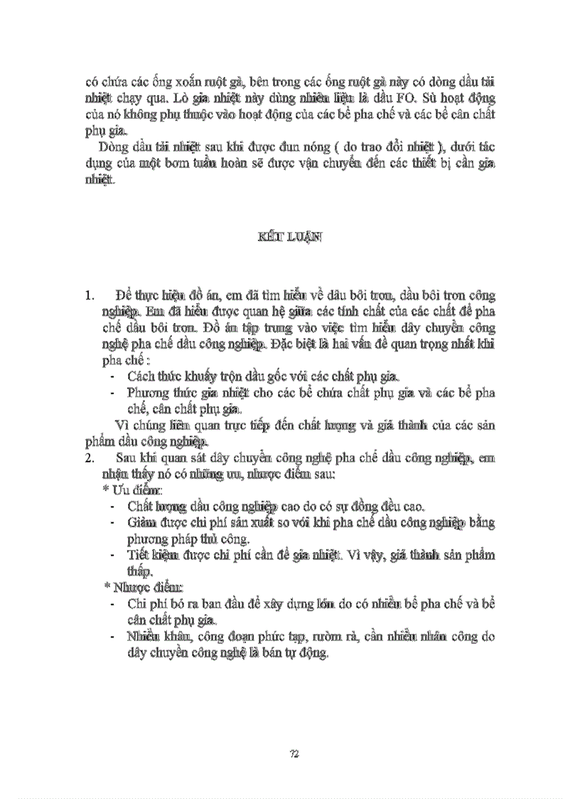 image for page Dây chuyền công nghệ pha chế dầu 1