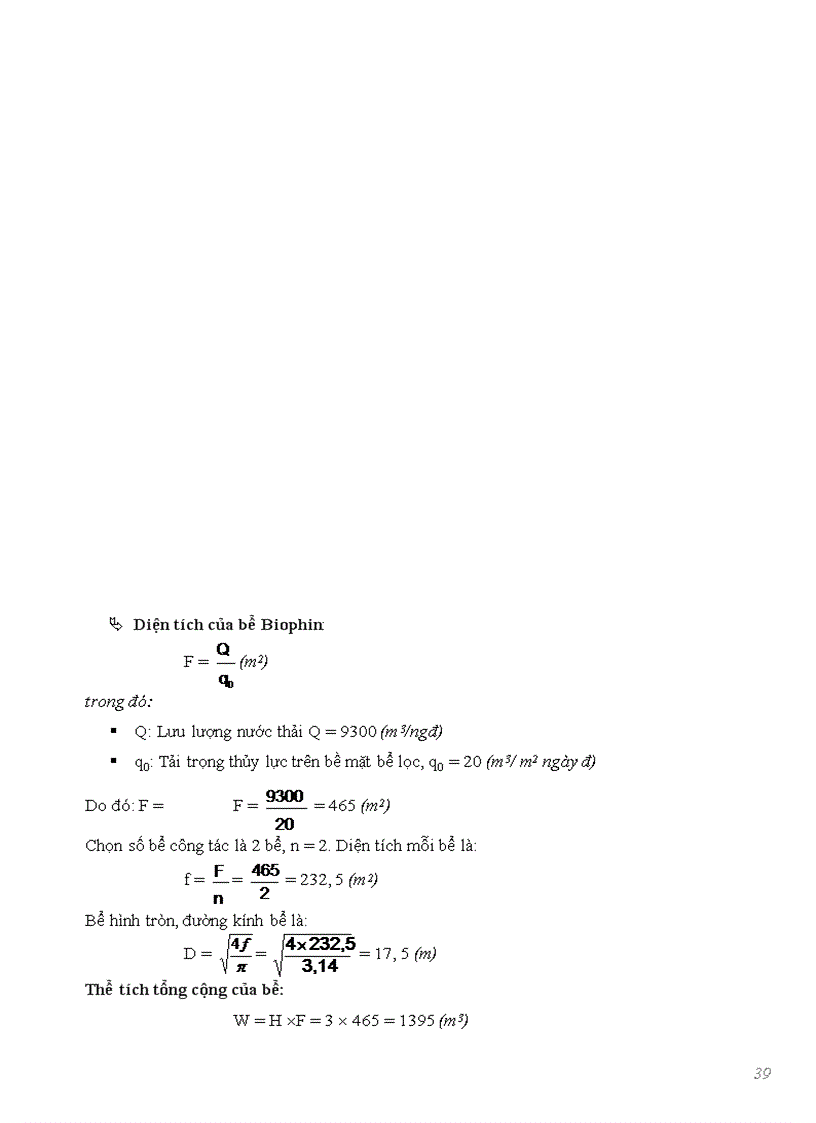 image for page Xác định mức độ cần thiết xử lý nước thải