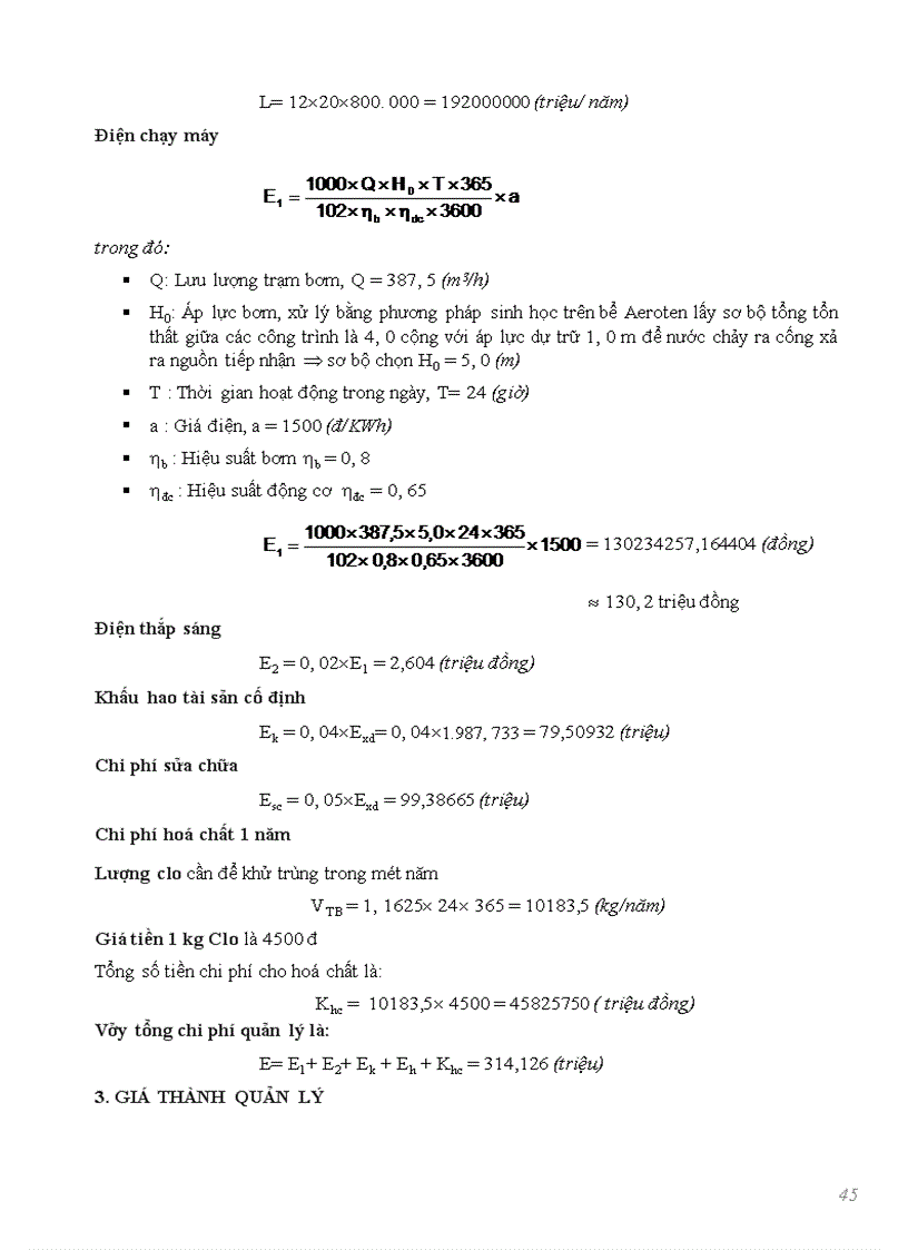 image for page Xác định mức độ cần thiết xử lý nước thải