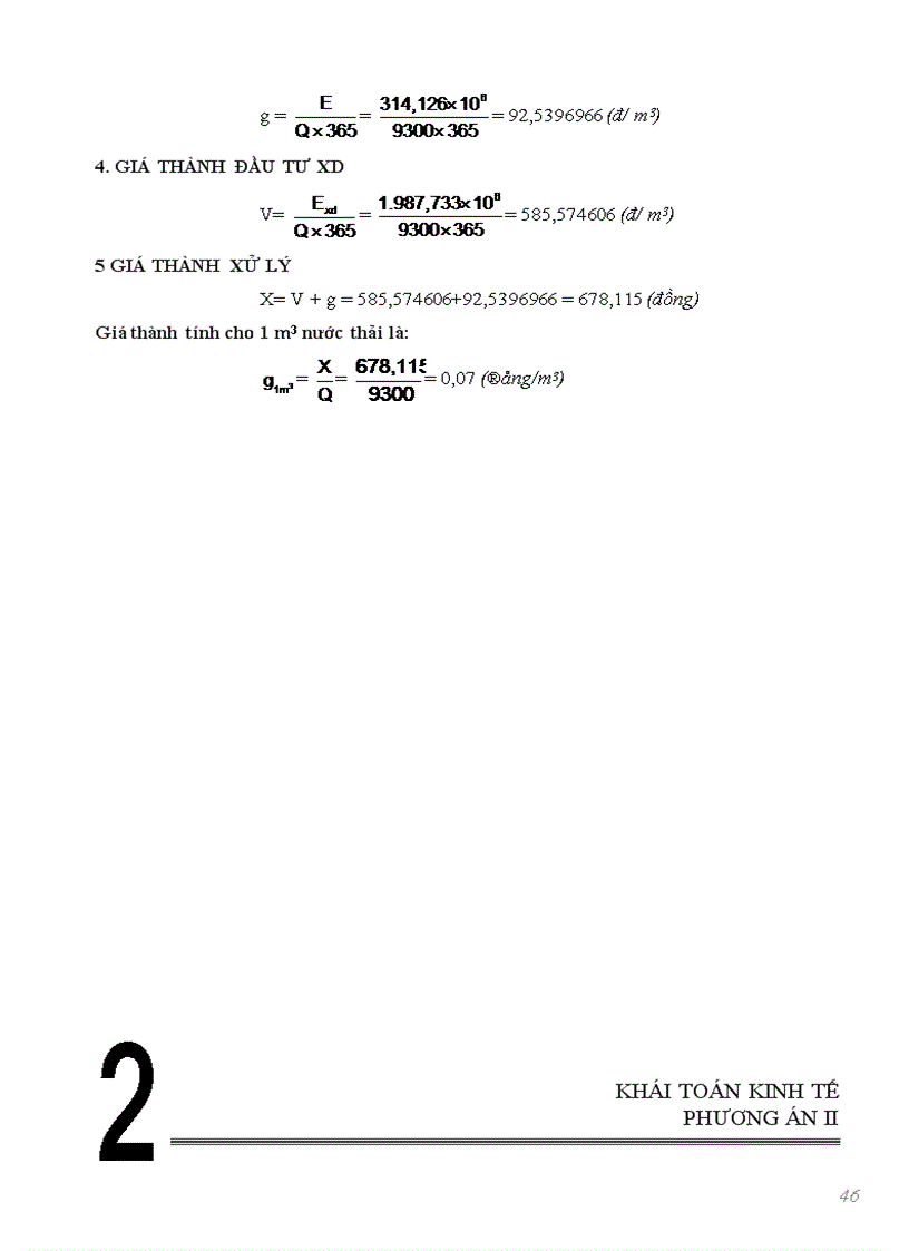 image for page Xác định mức độ cần thiết xử lý nước thải