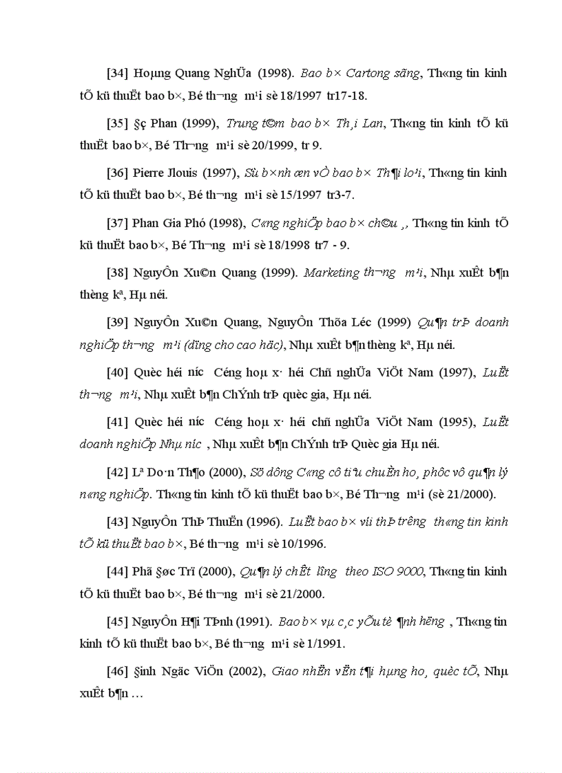 image for page Một số giải pháp nhằm nâng cao hiệu quả sử dụng bao bì trong hoạt động kinh doanh ở các doanh nghiệp thương mại nhà nước lấy ví dụ ở địa bàn Hà Nội 1