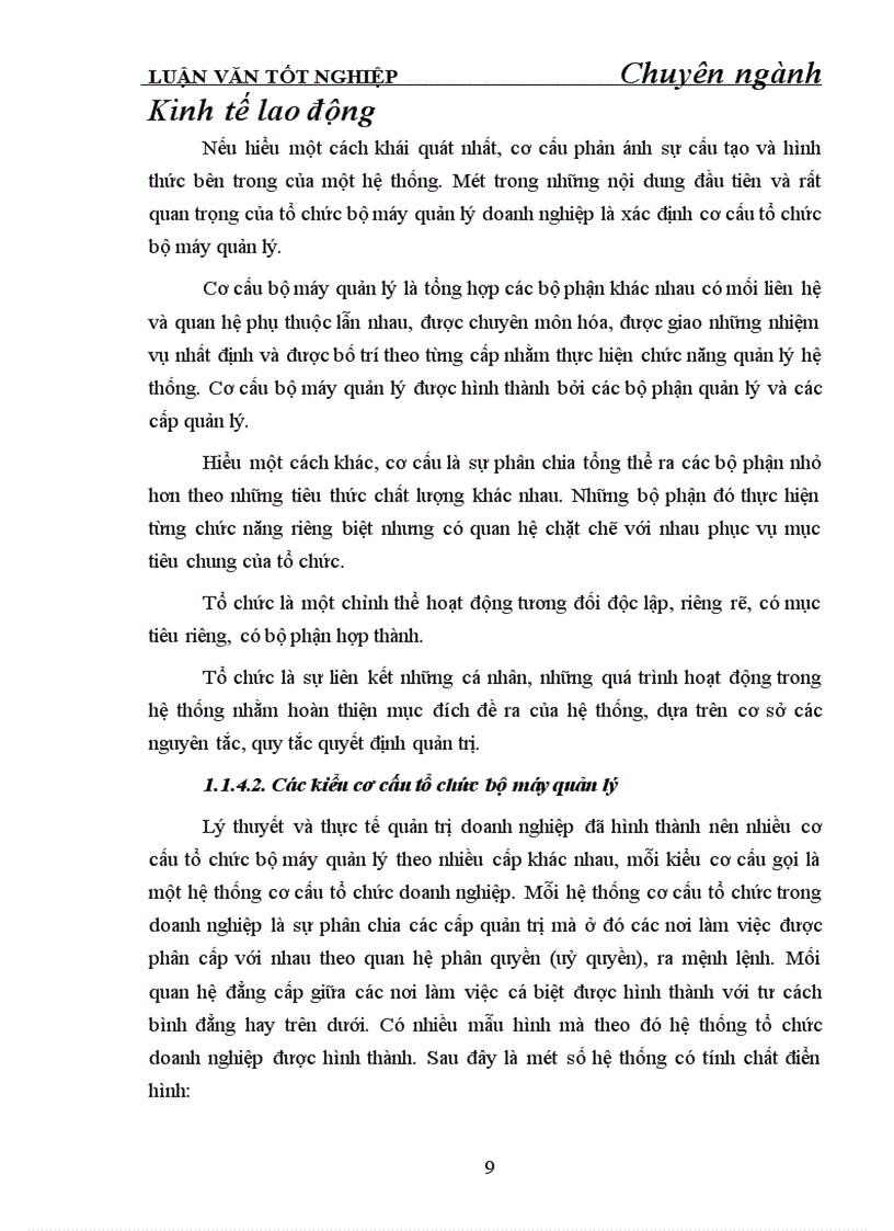 image for page Hoàn thiện tổ chức bộ máy quản lý ở Trung tâm dịch vụ viễn thông khu vực I