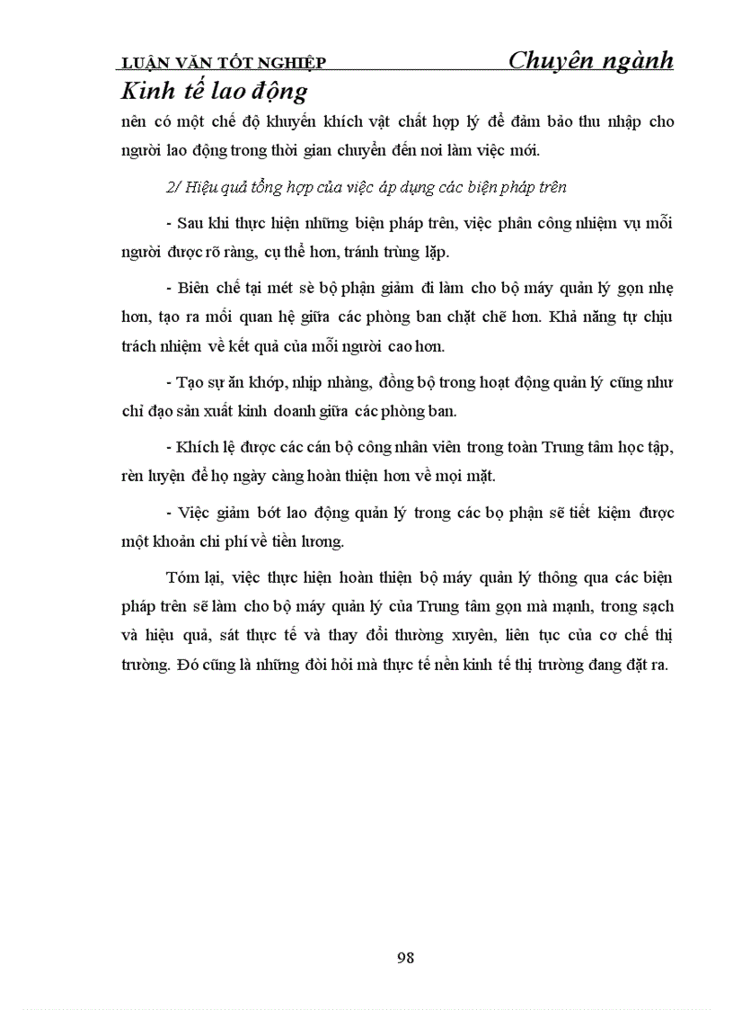 image for page Hoàn thiện tổ chức bộ máy quản lý ở Trung tâm dịch vụ viễn thông khu vực I