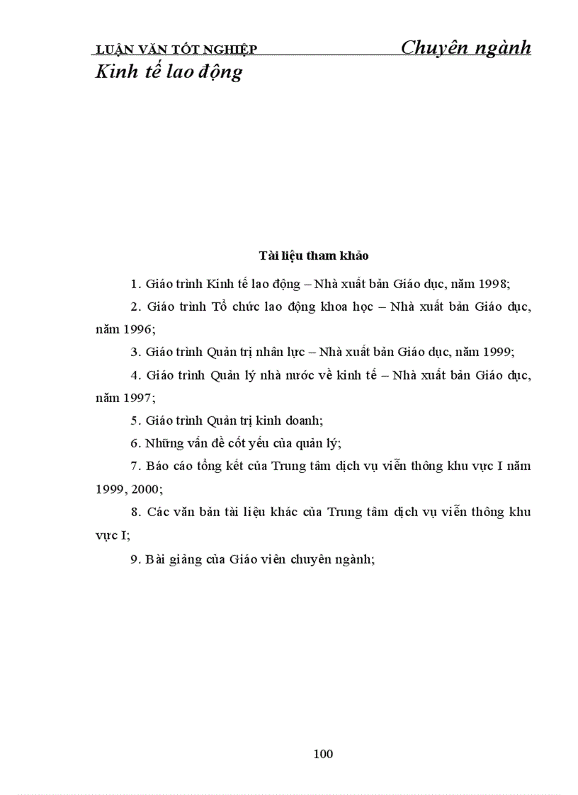 image for page Hoàn thiện tổ chức bộ máy quản lý ở Trung tâm dịch vụ viễn thông khu vực I