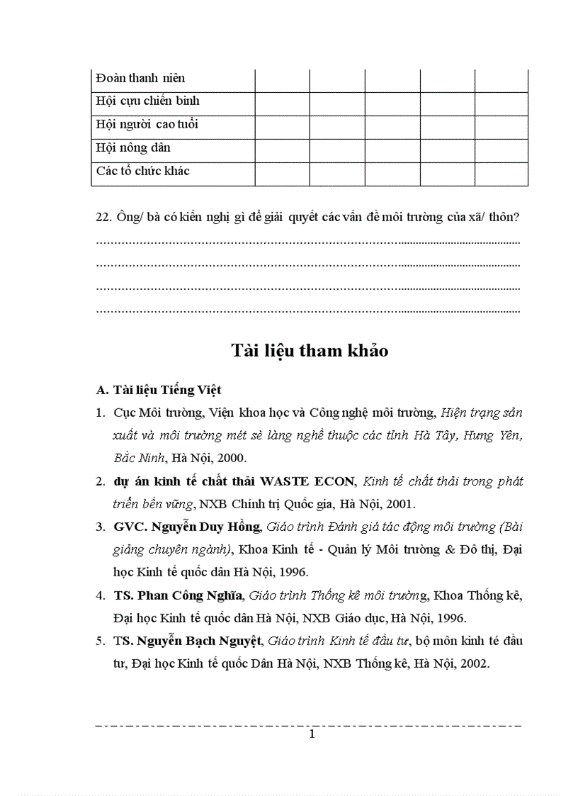 image for page Bước đầu tính toán hiệu quả kinh tế của việc thiết lập hệ thống thu gom chất thải rắn làng giấy Phong Khê huyện Yên Phong tỉnh Bắc Ninh 1