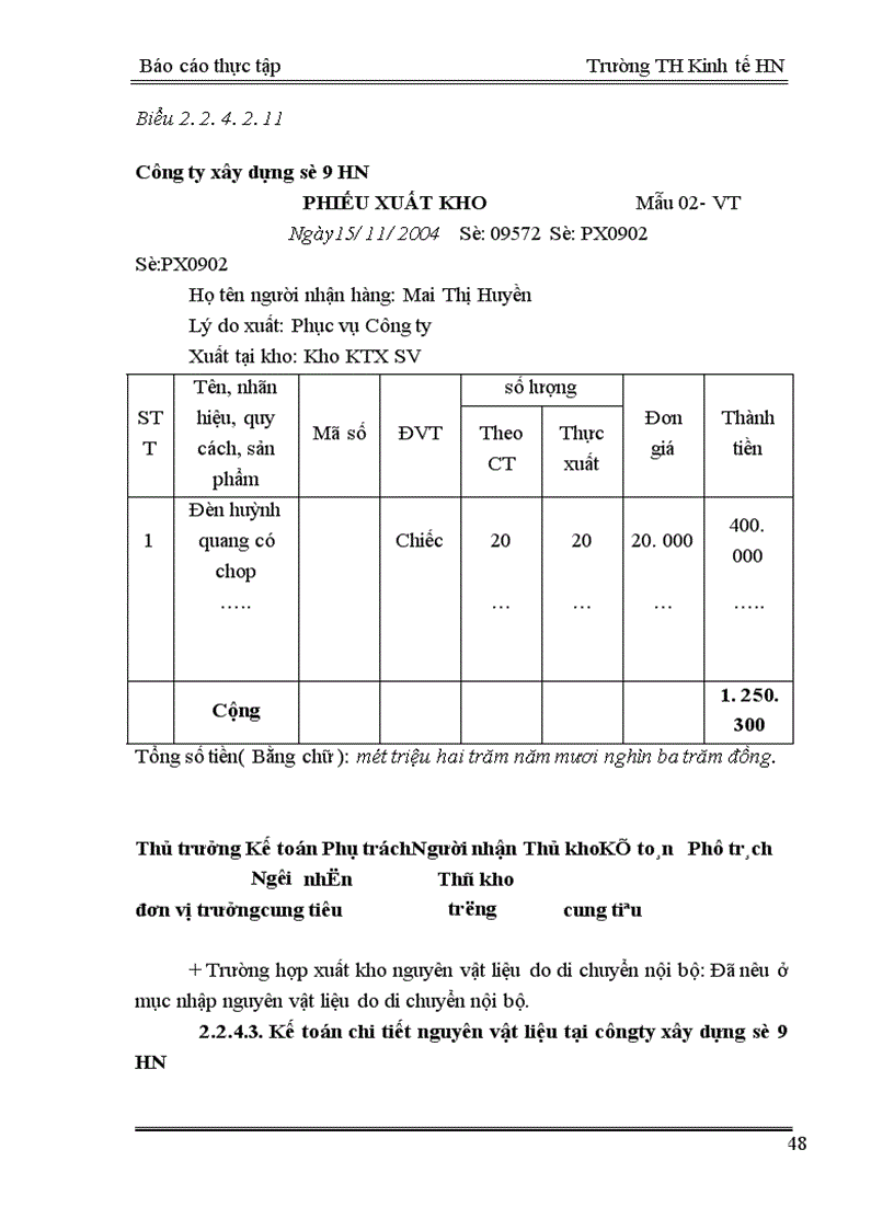 image for page Tổ chức công tác kế toán nguyên vật liệu của Công ty xây dựng số 9 Hà Nội 1