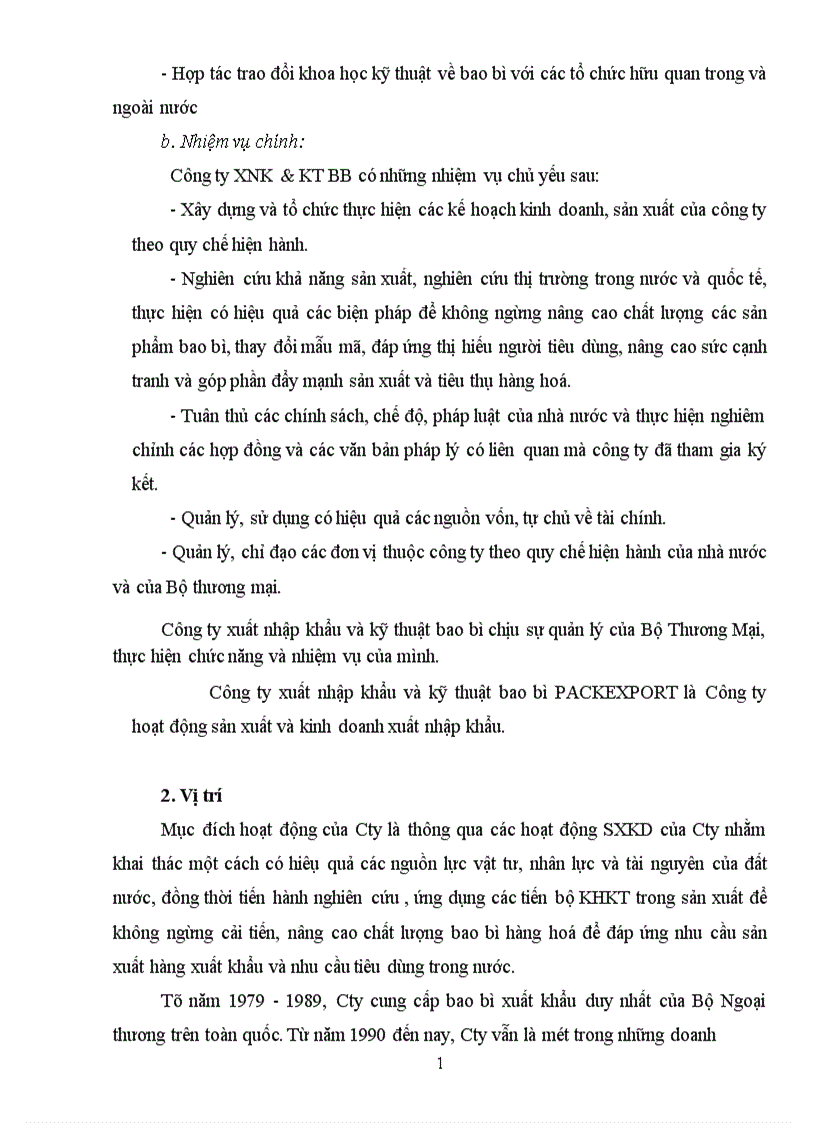 image for page Báo cáo thực tập tổng hợp của Cty PACKEXPORT 31 Hàng Thùng