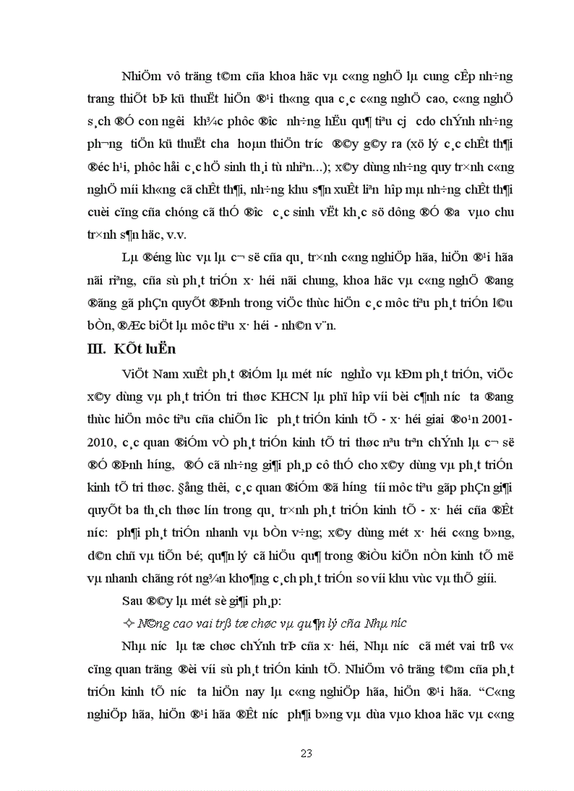 image for page Vai trò của tri thức khoa học công nghệ đối với việc phát triển kinh tế ở Việt Nam hiện nay 1