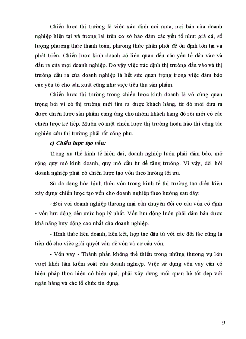 image for page Một số giải pháp chủ yếu góp phần nâng cao hiệu quả của việc xây dựng và thực hiện chiến lược kinh doanh của Công ty 20