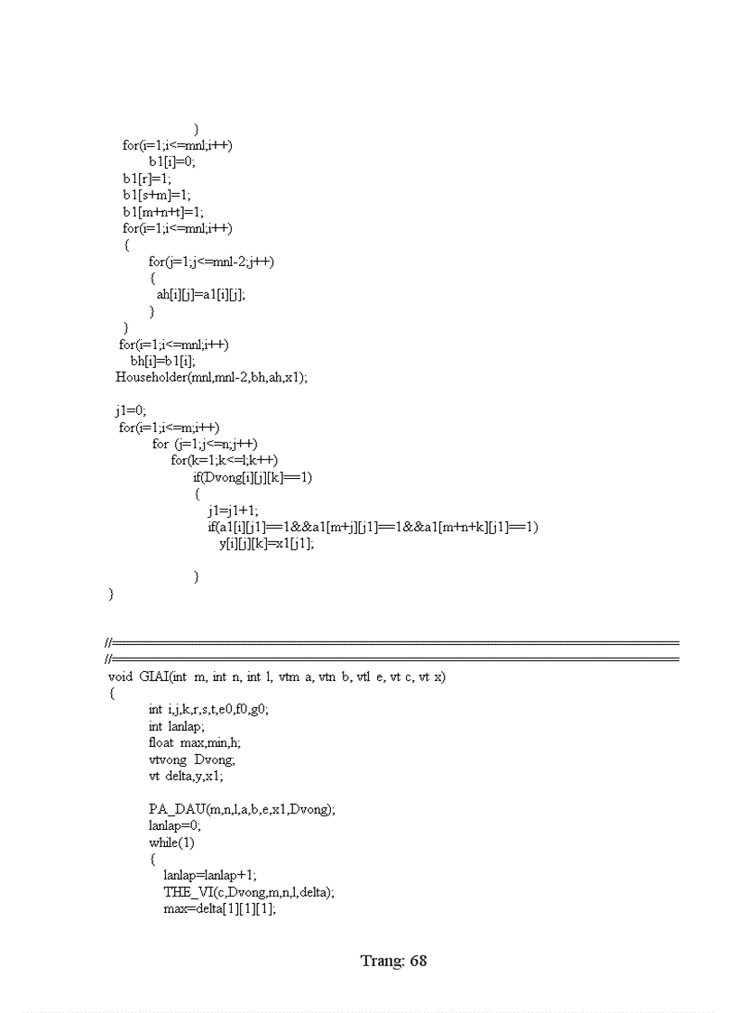 image for page Bài toán vận tải ba chỉ số solid transport problem không hạn chế và có hạn chế khả năng thông qua Bài toán vận tải ba chỉ số khoảng interval solid transport problem và giới thiệu một số Bài toán vận tải đa mục tiêu