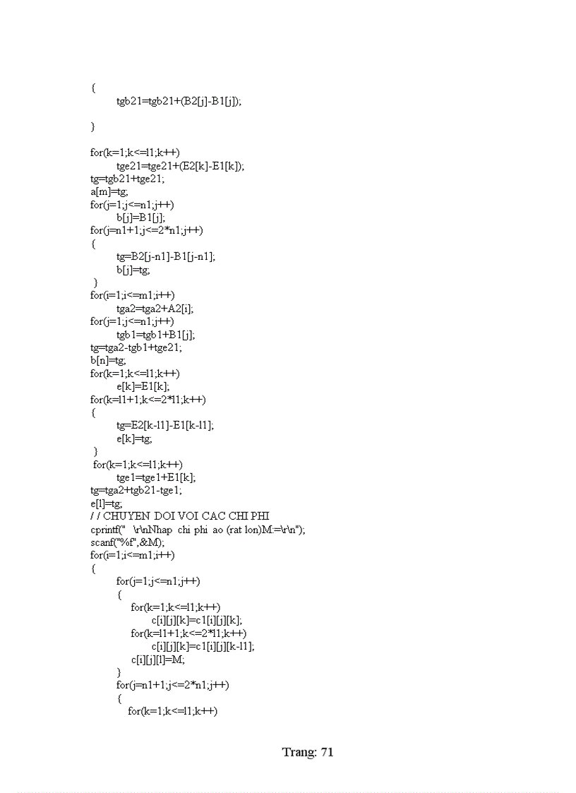 image for page Bài toán vận tải ba chỉ số solid transport problem không hạn chế và có hạn chế khả năng thông qua Bài toán vận tải ba chỉ số khoảng interval solid transport problem và giới thiệu một số Bài toán vận tải đa mục tiêu
