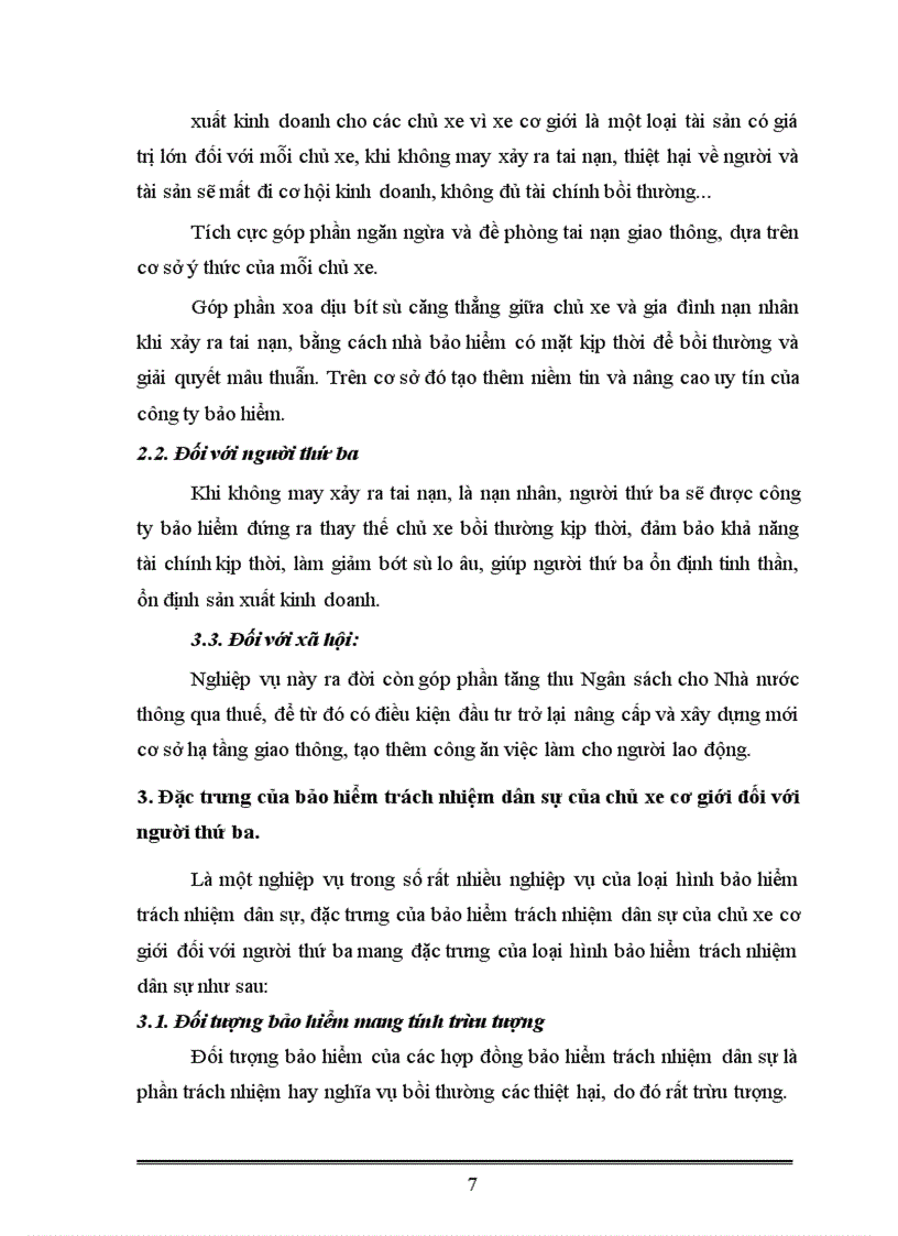image for page Nghiệp vụ bảo hiểm trách nhiệm dân sự của chủ xe cơ giới đối với người thứ ba Kiến nghị nhằm thực hiện tốt nghiệp vụ theo nghị định 15 2003 NĐ CP của Chính phủ tại PJICO giai đoạn 1998 2002 1