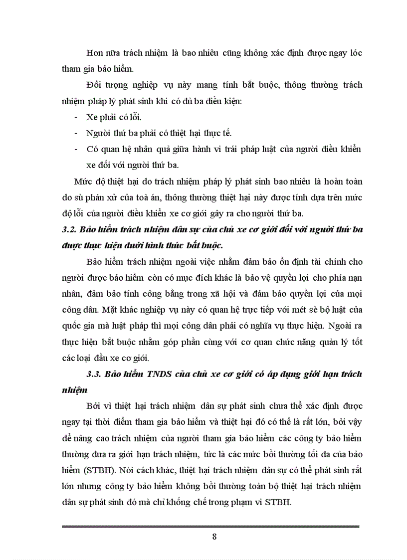 image for page Nghiệp vụ bảo hiểm trách nhiệm dân sự của chủ xe cơ giới đối với người thứ ba Kiến nghị nhằm thực hiện tốt nghiệp vụ theo nghị định 15 2003 NĐ CP của Chính phủ tại PJICO giai đoạn 1998 2002 1