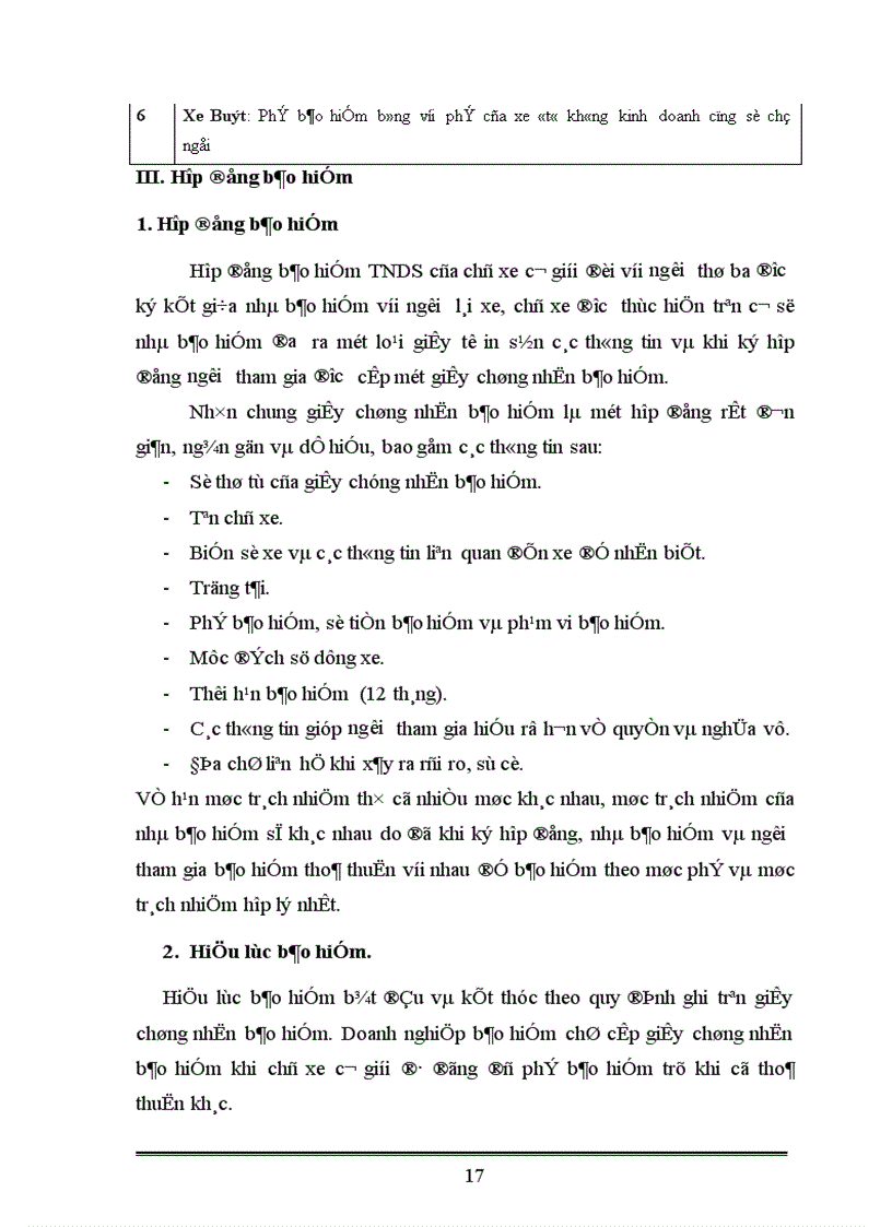 image for page Nghiệp vụ bảo hiểm trách nhiệm dân sự của chủ xe cơ giới đối với người thứ ba Kiến nghị nhằm thực hiện tốt nghiệp vụ theo nghị định 15 2003 NĐ CP của Chính phủ tại PJICO giai đoạn 1998 2002 1