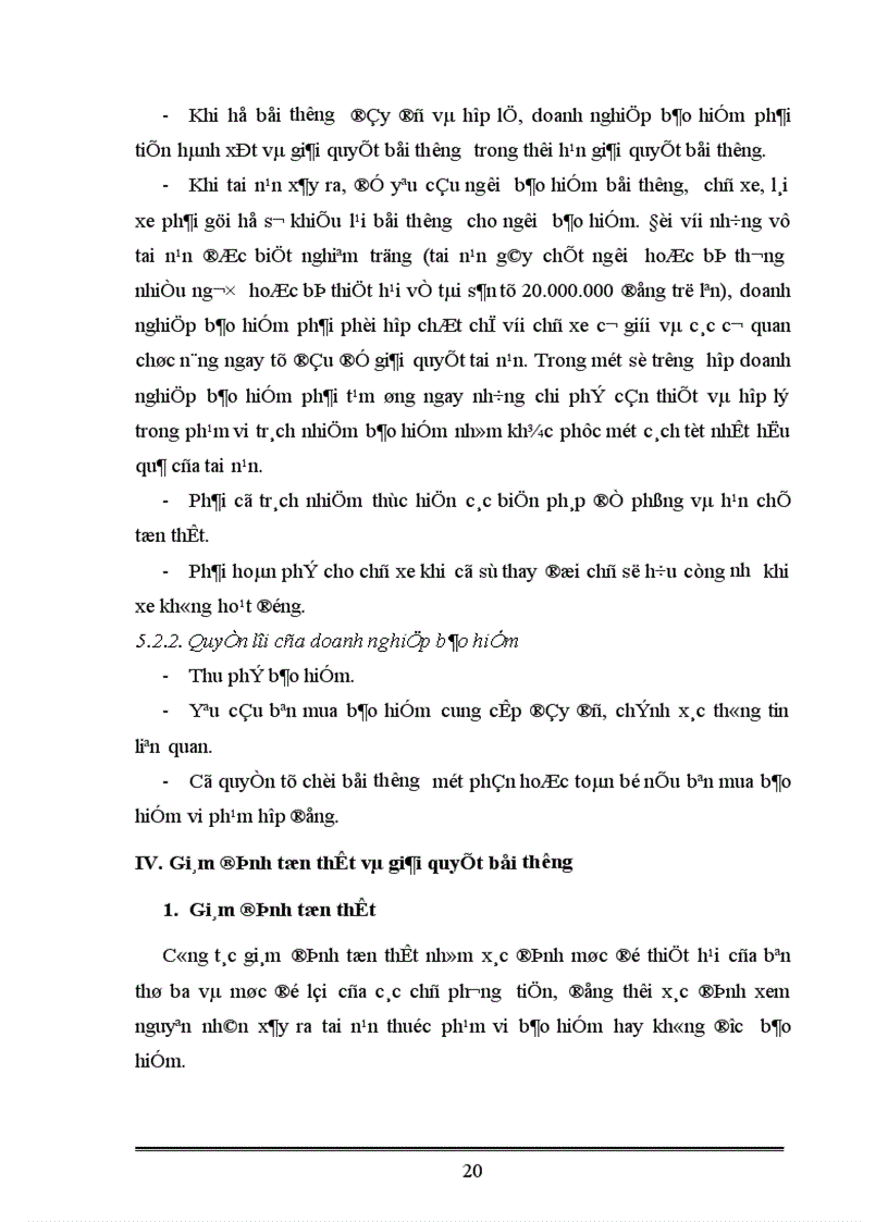 image for page Nghiệp vụ bảo hiểm trách nhiệm dân sự của chủ xe cơ giới đối với người thứ ba Kiến nghị nhằm thực hiện tốt nghiệp vụ theo nghị định 15 2003 NĐ CP của Chính phủ tại PJICO giai đoạn 1998 2002 1