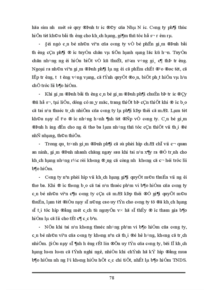 image for page Nghiệp vụ bảo hiểm trách nhiệm dân sự của chủ xe cơ giới đối với người thứ ba Kiến nghị nhằm thực hiện tốt nghiệp vụ theo nghị định 15 2003 NĐ CP của Chính phủ tại PJICO giai đoạn 1998 2002 1