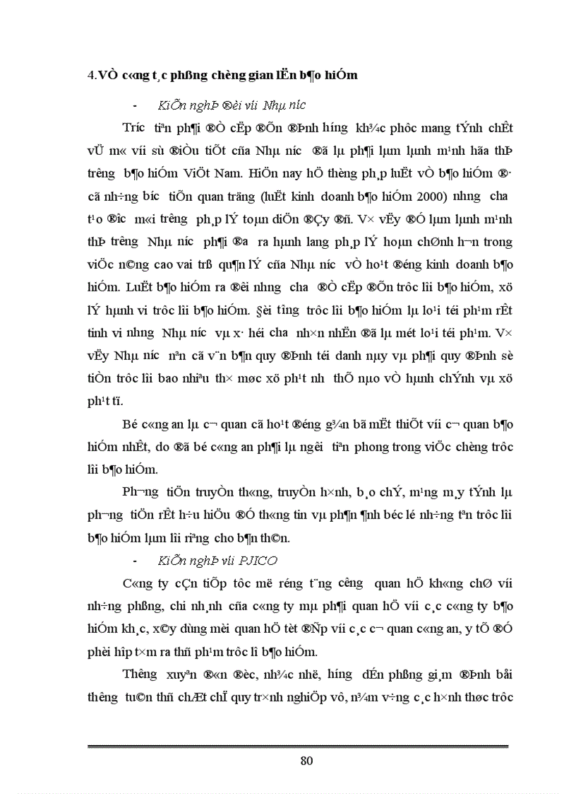 image for page Nghiệp vụ bảo hiểm trách nhiệm dân sự của chủ xe cơ giới đối với người thứ ba Kiến nghị nhằm thực hiện tốt nghiệp vụ theo nghị định 15 2003 NĐ CP của Chính phủ tại PJICO giai đoạn 1998 2002 1