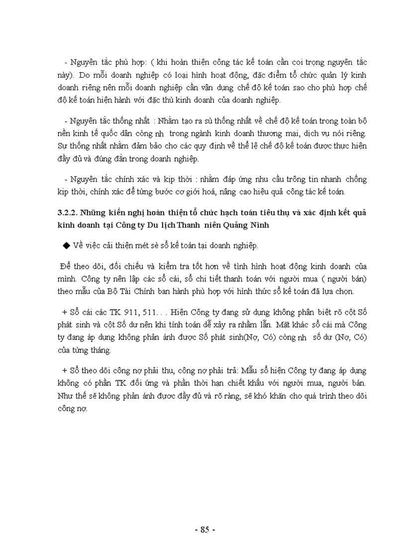 image for page Tổ chức hạch toán về tiêu thụ và xác định kết quả kinh doanh tại Công ty Du lịch Thanh niên Quảng Ninh 1