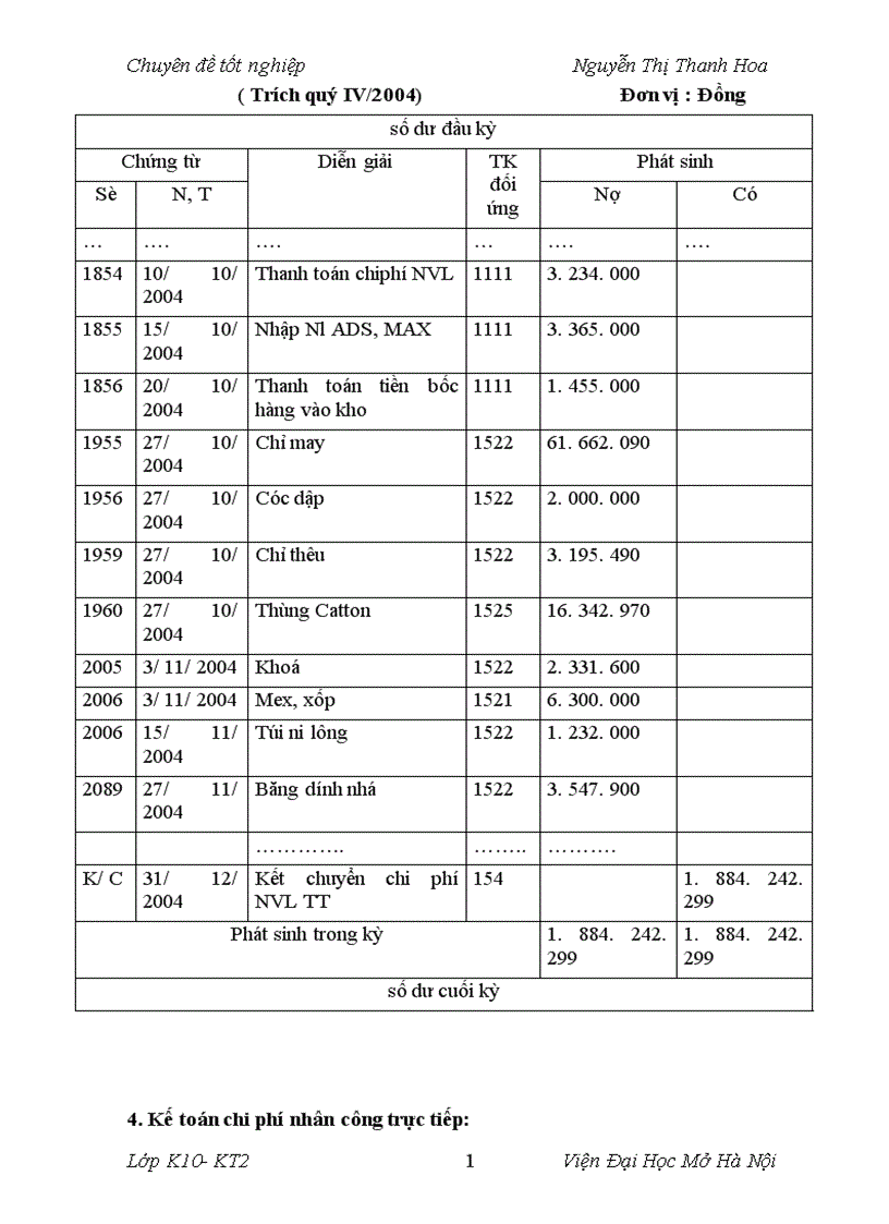image for page Kế toán tập hợp chi phí sản xuất và tính giá thành sản phẩm tại Xí nghiệp May Xuất khẩu Thanh Trì 1