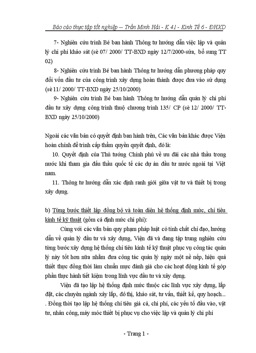 image for page Nghiên cứu hoàn thiện cơ chế và nội dung quản lý chi phí trong các doanh nghiệp công ích phục vụ quản lý đô thị