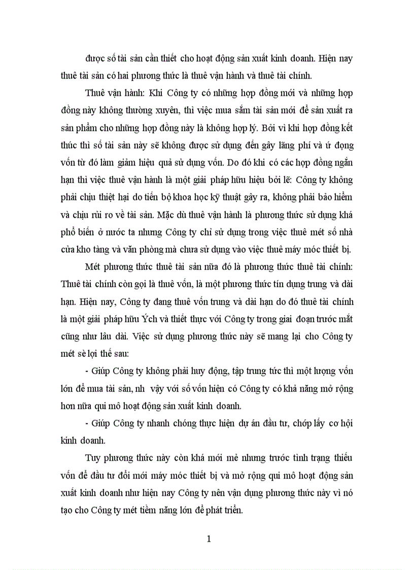 image for page Một số giải pháp chủ yếu nhằm góp phần nâng cao hiệu quả sử dụng vốn cố định ở Công ty Cao Su Sao Vàng 1