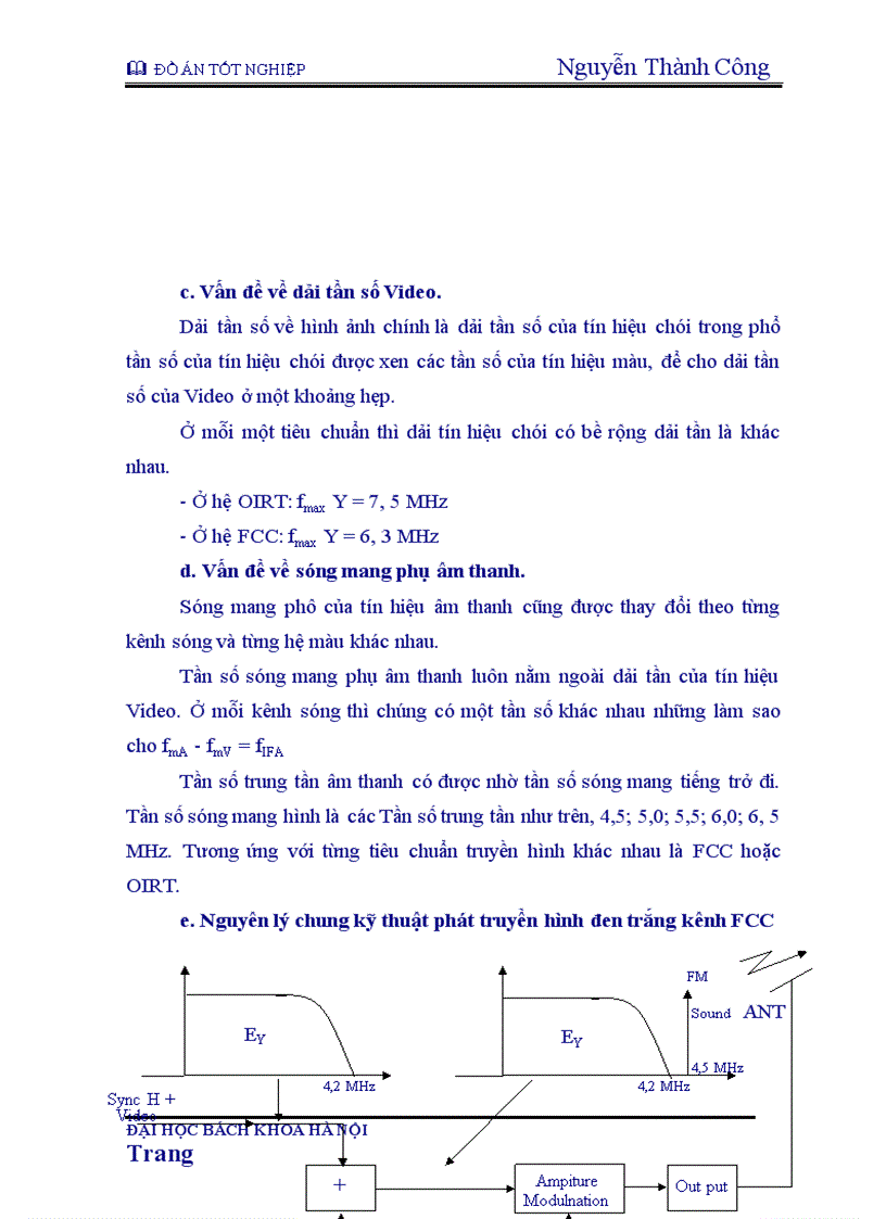 image for page Nguyên lý chung của máy thu hình màu và tác dụng từng khối trong máy thu hình 1