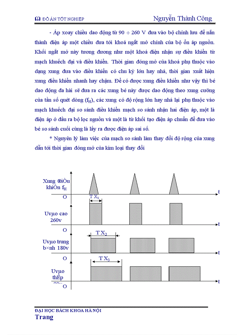 image for page Nguyên lý chung của máy thu hình màu và tác dụng từng khối trong máy thu hình 1