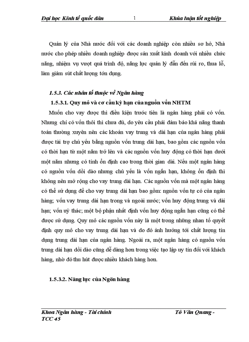image for page Nâng cao chất lượng hoạt động tín dụng trung và dài hạn tại chi nhánh Ngân hàng Đầu tư và Phát triển Bắc Hà Nội 1