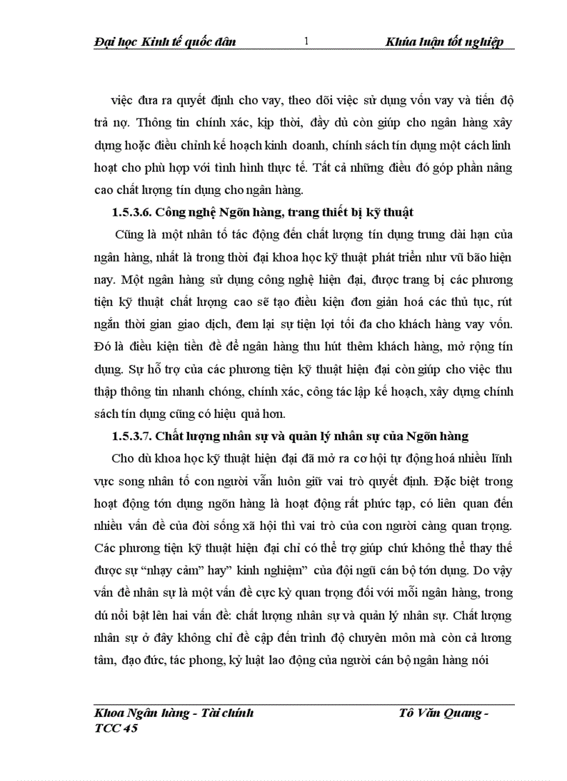 image for page Nâng cao chất lượng hoạt động tín dụng trung và dài hạn tại chi nhánh Ngân hàng Đầu tư và Phát triển Bắc Hà Nội 1