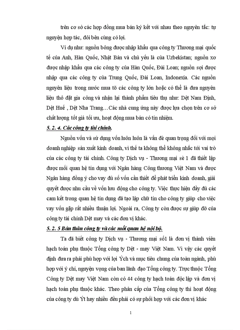 image for page Thực trạng và một số giải pháp hoàn thiện chính sách Marketing mix ở Công ty Dịch vụ Thương mại số I