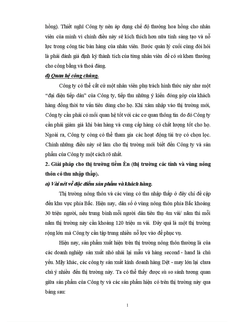 image for page Thực trạng và một số giải pháp hoàn thiện chính sách Marketing mix ở Công ty Dịch vụ Thương mại số I