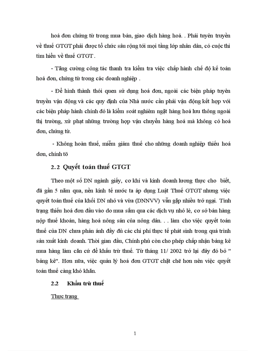 image for page Thực trạng và một số ý kiến đề xuất dể hoàn thiện kế toán thuế GTGT