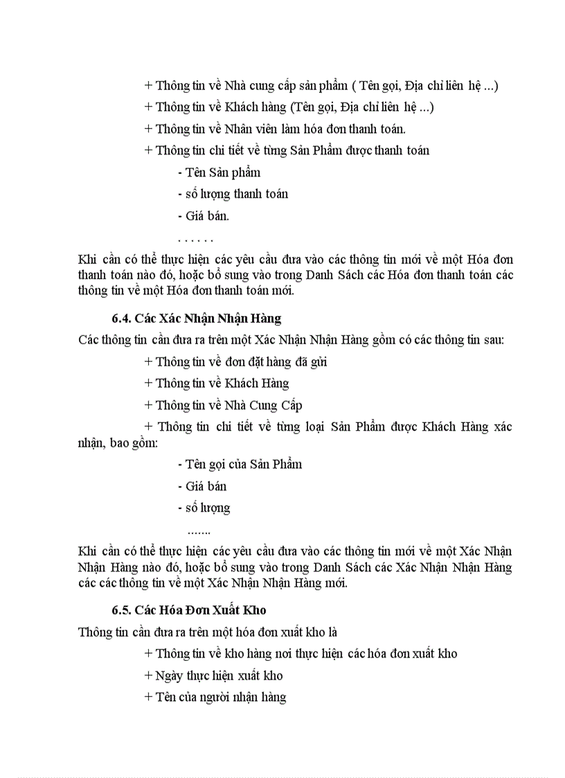 image for page Tổ chức dữ liệu của chương trình trên Access
