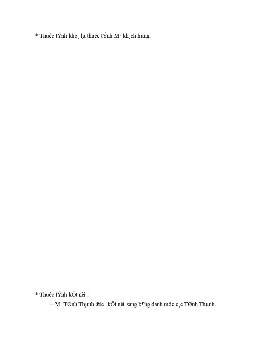 image for page Tổ chức dữ liệu của chương trình trên Access