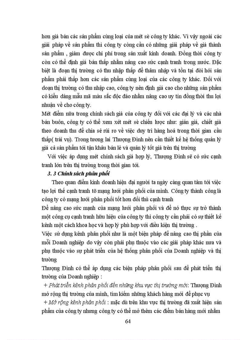 image for page Các giải pháp Marketing nhằm duy trì và mở rộng thị trường của công ty Giầy Thượng Đình 1