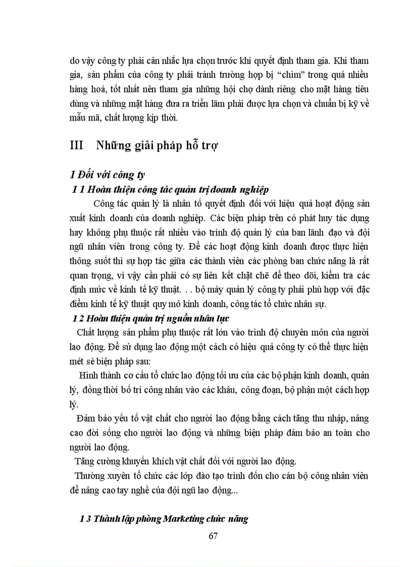 image for page Các giải pháp Marketing nhằm duy trì và mở rộng thị trường của công ty Giầy Thượng Đình 1