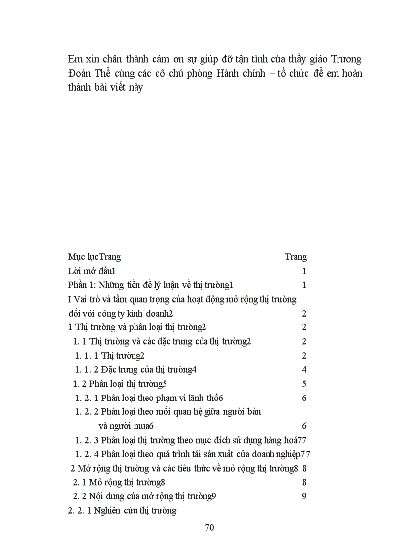 image for page Các giải pháp Marketing nhằm duy trì và mở rộng thị trường của công ty Giầy Thượng Đình 1