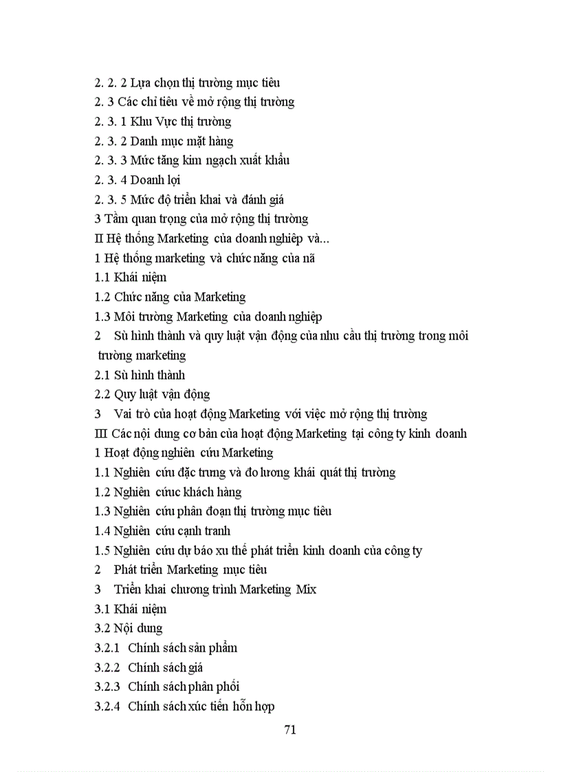 image for page Các giải pháp Marketing nhằm duy trì và mở rộng thị trường của công ty Giầy Thượng Đình 1