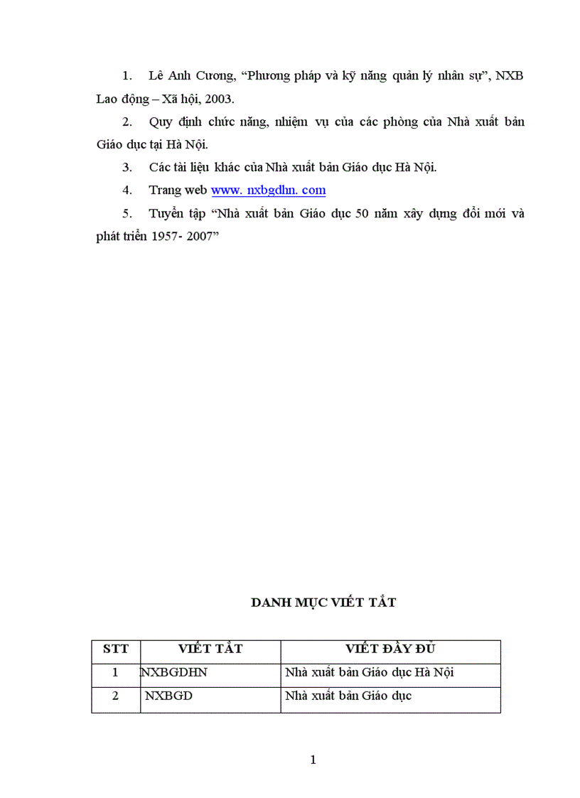 image for page Một số giải pháp nhằm nâng cao hiệu quả công tác đào tạo nguồn nhân lực tại Nhà xuất bản Giáo dục Hà Nội 1